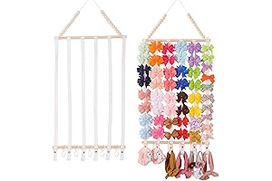 Hair Bow Organizer Container - Essential Storage Solution for Girls' Hair Accessories