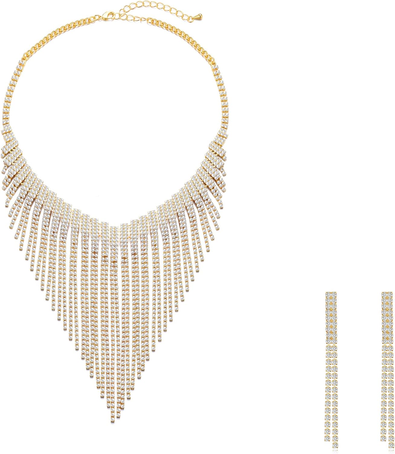 ENSKEFEN Collar de oro para mujer collar con colgante de oro delicado collar de oro para mujer joyería de oro Plástico No es una piedra preciosa