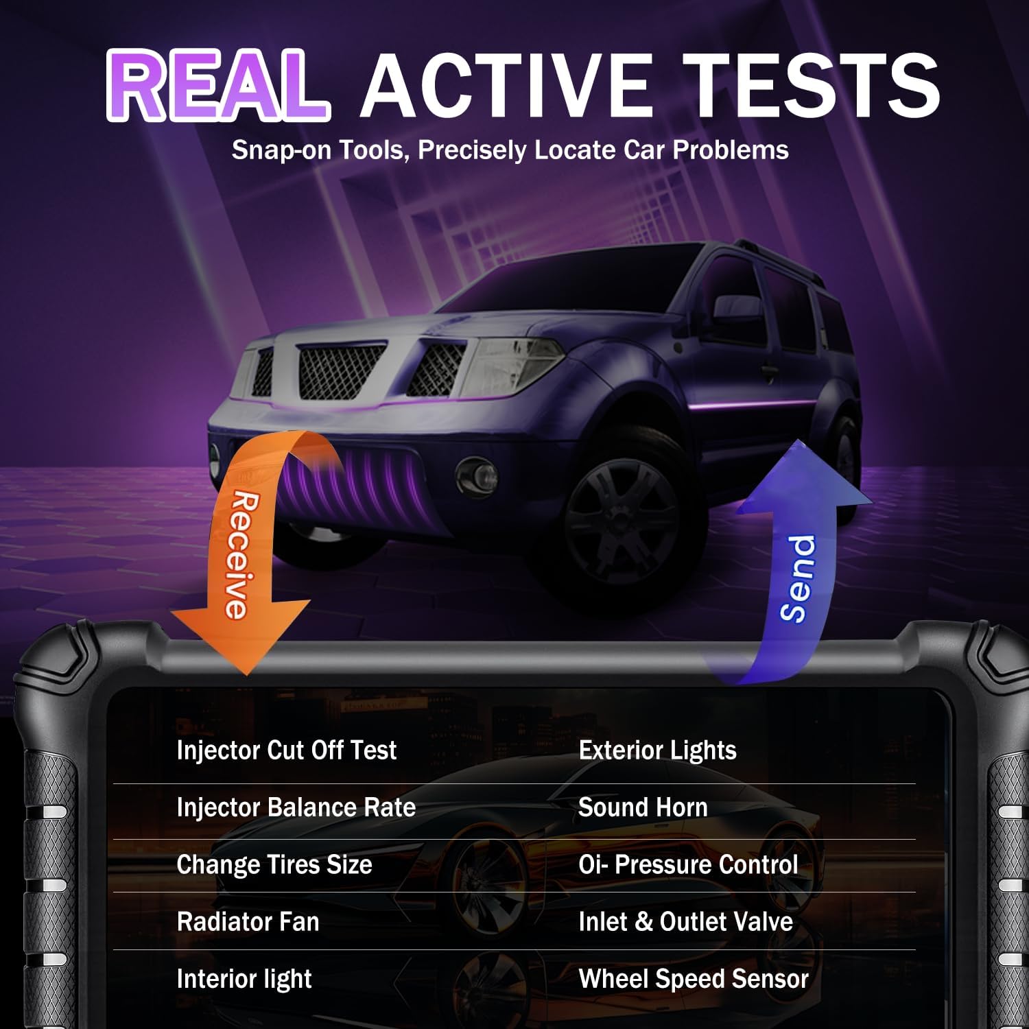 Autel MaxiTPMS TS900 + MV108(Worth $49) TPMS Programming Tool 2025 TPMS & Bidirectional Diagnostic Scan Tool, Up of MS906TS MK808S-TS MK900BT MK900TS MX900TS MS906TS MK808S-TS Top TPMS Program/Relearn