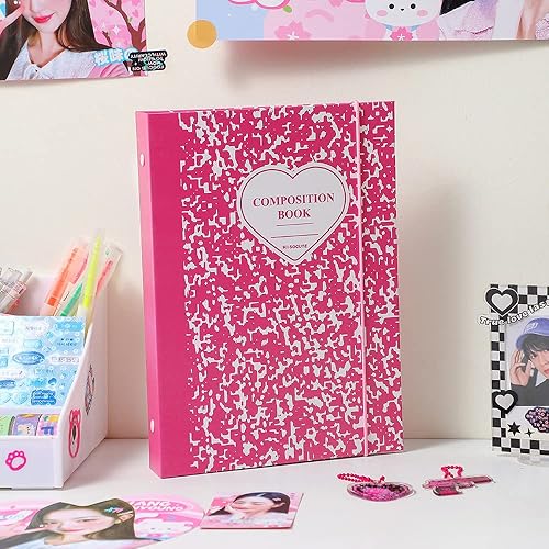 Miniatura 6 de Kpop - Carpeta para tarjetas fotográficas Kpop de 3 pulgadas con 50 fundas holográficas para tarjetas y calcomanías coreanas Kpop, álbum de tarjeta