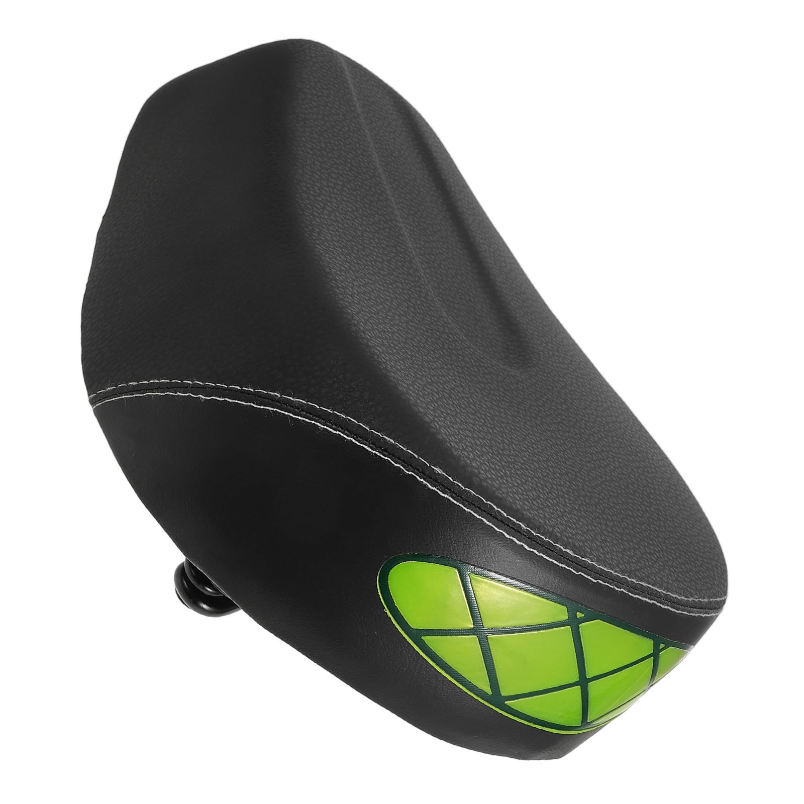Sella per Bici Elettrica, Cuscino per Bicicletta Elettrica Nero in Spugna e Pelle Pu, Facile da Montare, per Lunghe Pedalate su E-bike