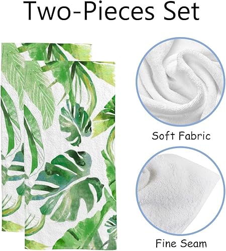 Vista 33 de Juego de 2 toallas de mano de baño, toallas de mano de girasol, toalla de cara floral amarilla, toallas decorativas suaves y absorbentes para baño