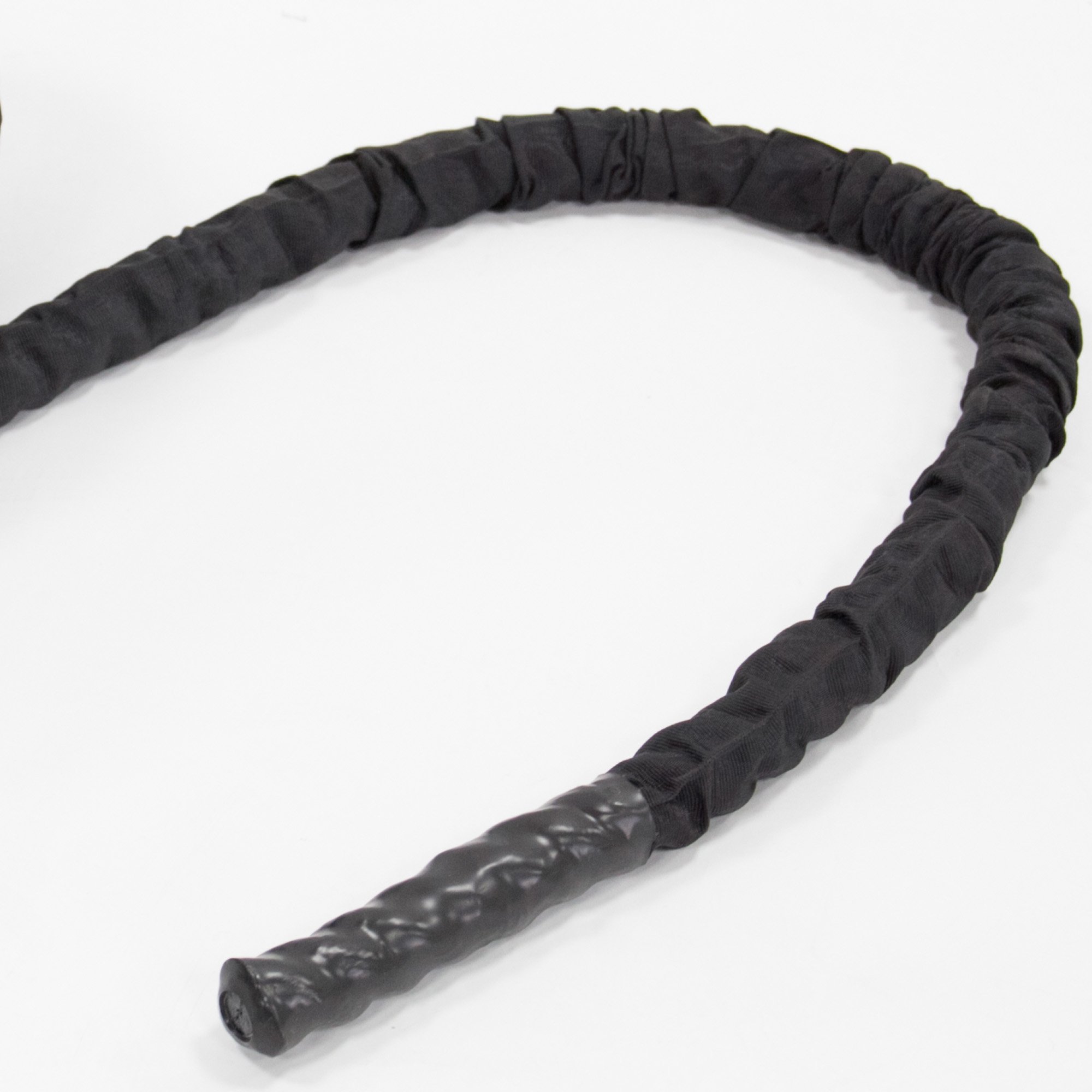 POWRX Corde d’entraînement avec housse - 38 ou 50 mm de diamètre - Pour fitness et musculation - Différentes longueurs, 38 mm, 15 m