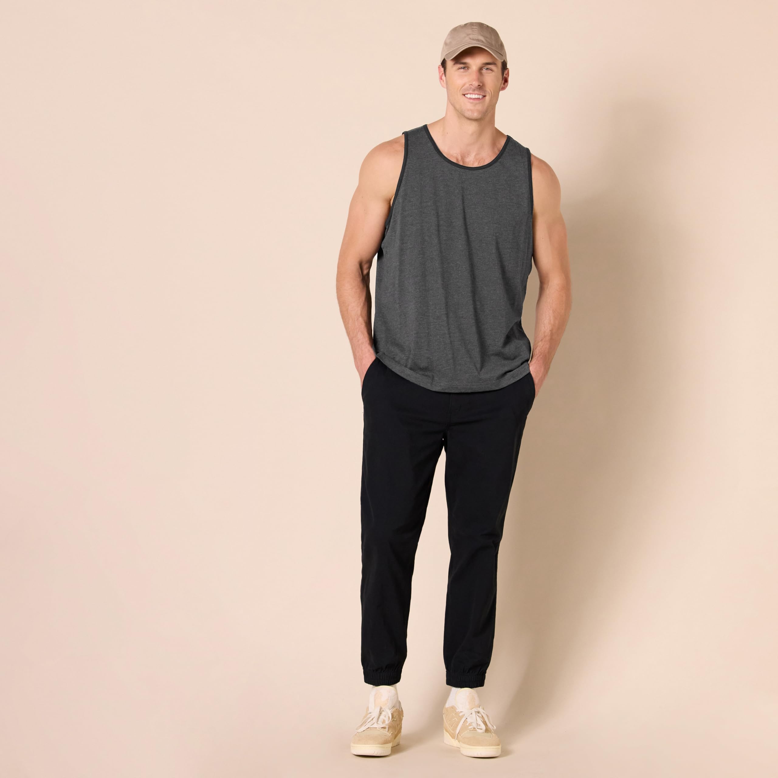 Amazon Essentials Mężczyźni Koszulka typu tank top regular fit