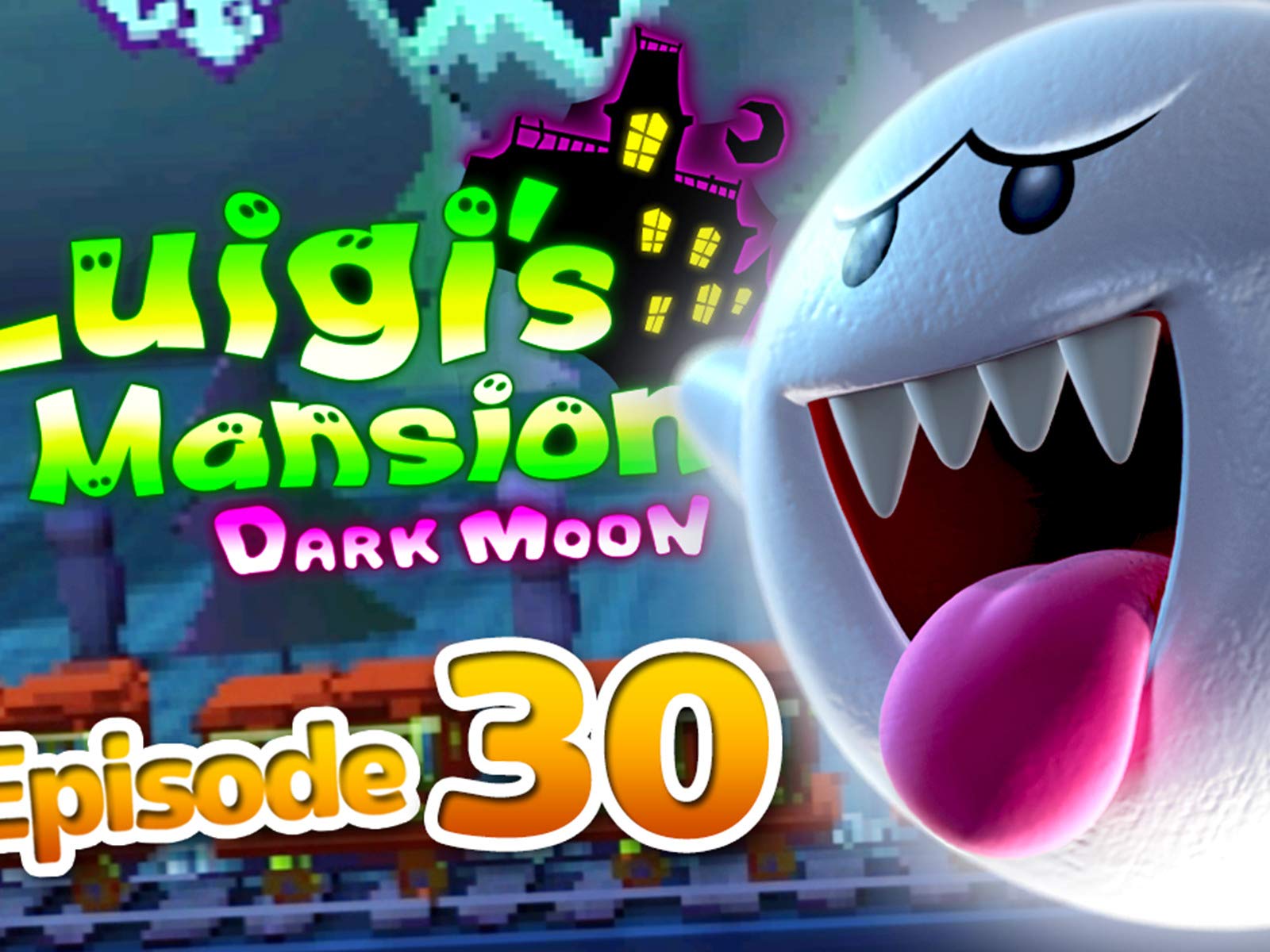 Watch Clip: Luigi's Mansion Dark Moon Gameplay - Zebra Gamer | Prime Video