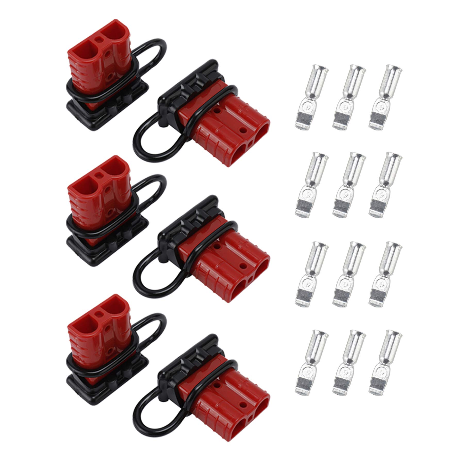 Buy AuInLand 610 Gauge Battery Quick Connector, 50A Wire Harness Plug