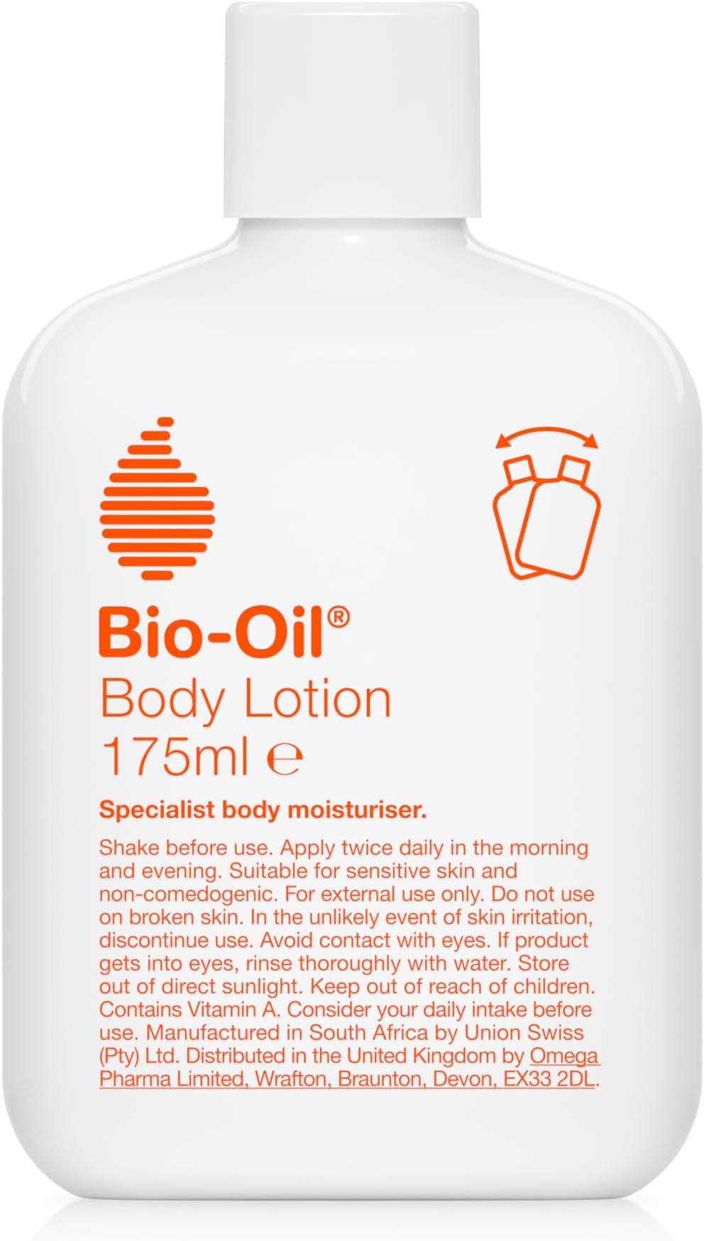 Bio Oil Lotion 175ml, Ultra Light Skin Care Moisturising Lotion For Dry Skin
