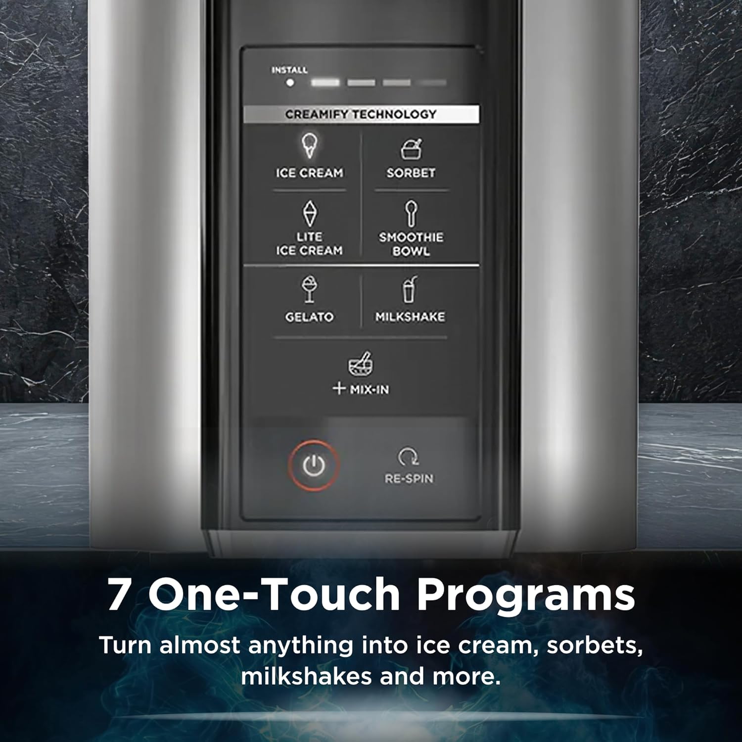 Ninja CREAMi Ice Cream Maker, Cloud Silver