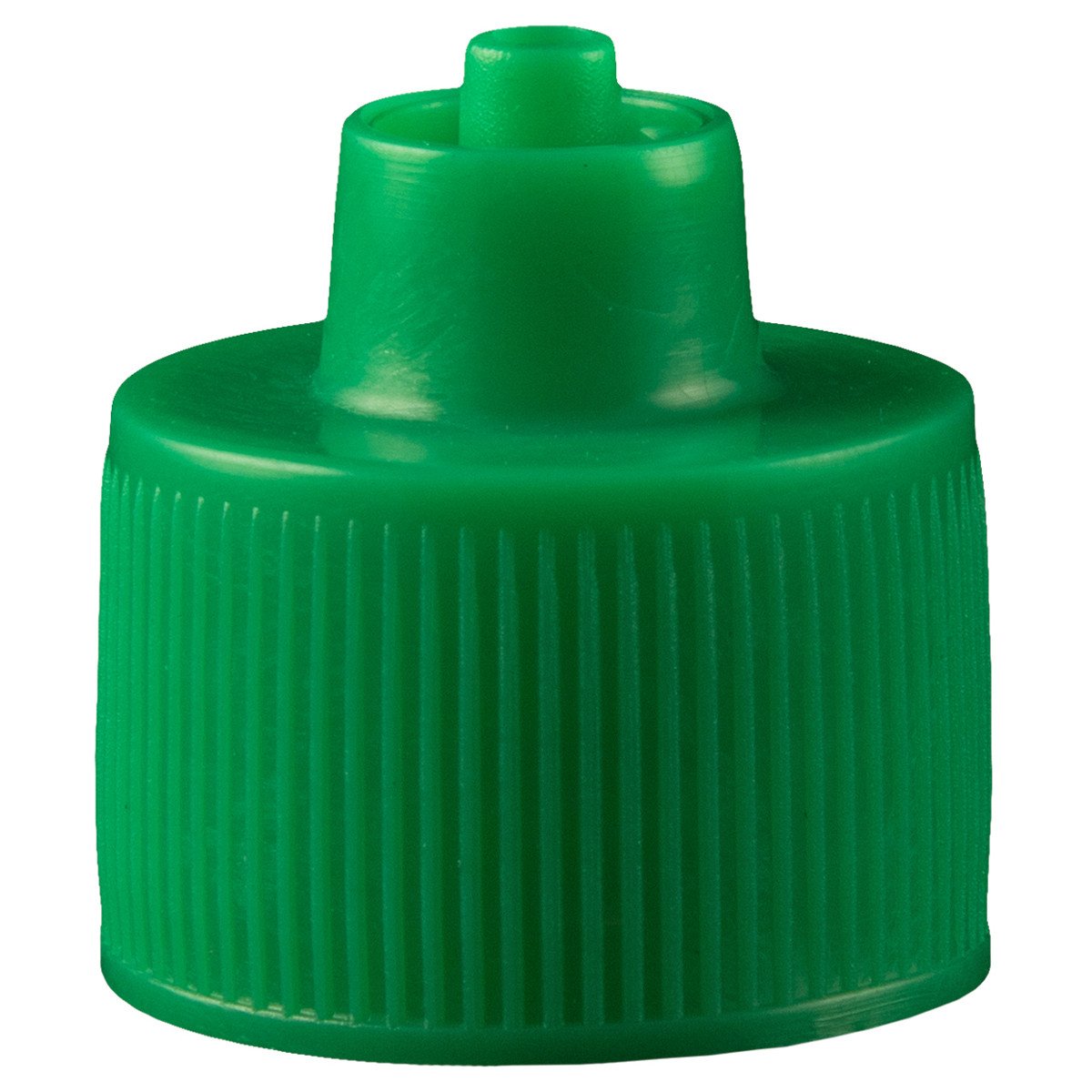 Jensen Global JGC-512G-10000 Luer Lock Bottle Cap Green for Bottles with Neck Size 20-410, Bag of 10,000