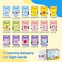 Vista 2 de Tarjetas didácticas bilingües en francés e inglés para niños pequeños/principiantes. Juguete educativo de aprendizaje para aprender francés/inglés