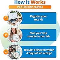 Vista 4 de Kit de prueba de intolerancia alimentaria y sensibilidad ambiental de 5Strands para adultos y niños, 950 artículos probados, kit de prueba