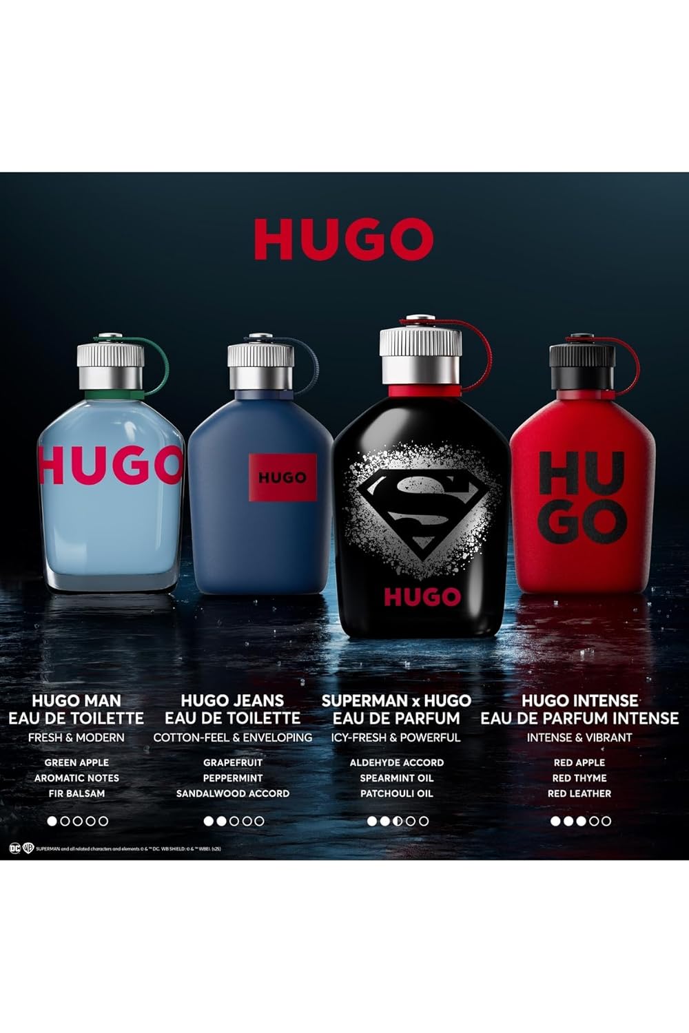 Hugo Boss Hugo Jeans Eau de Toilette – Aromatic Men's Cologne – With Notes of Grapefruit, Peppermint & Sandalwood Accord – Long Lasting Fragrance - Image 7
