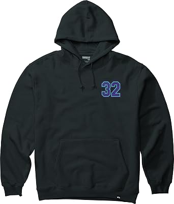 ThirtyTwo Mens Cold Weather Snow Sport Hoodies - Jono Wood Hoodie Black, Small