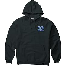 ThirtyTwo Mens Cold Weather Snow Sport Hoodies - Jono Wood Hoodie Black, Small