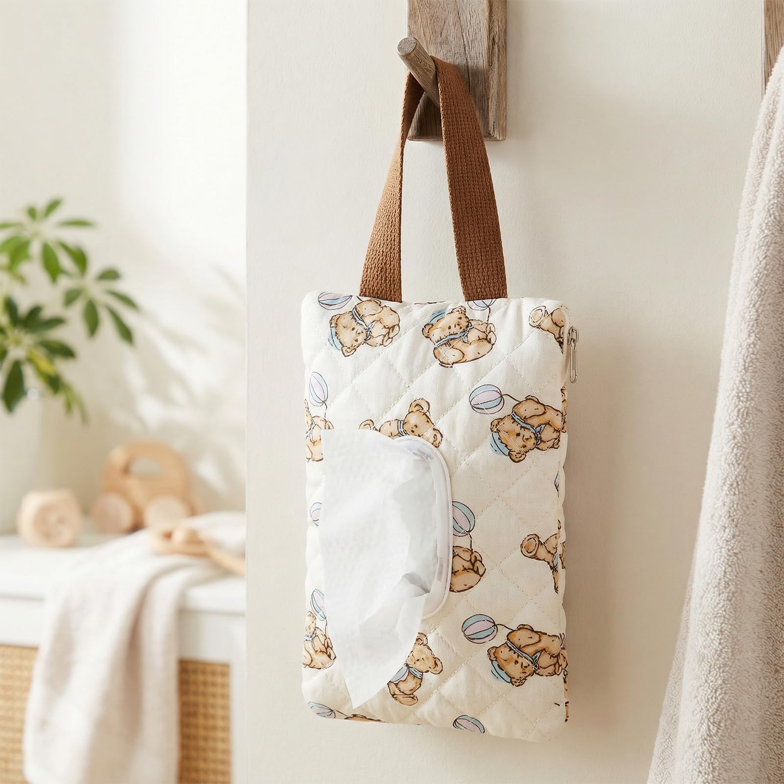Bolsa de almacenamiento portátil para toallitas húmedas