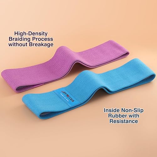Miniatura 2 de Bynccea Bandas de ejercicio de resistencia, banda elástica de entrenamiento de resistencia para hombres y mujeres, bandas de resistencia, bandas de