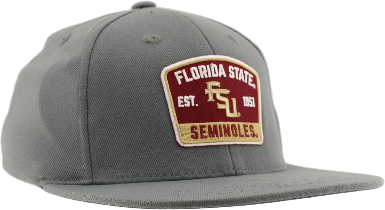 ZHATS Standard NCAA Officially Licensed Fitted Hat M15Z Switchback Gray, Grey, Medium - Image 5