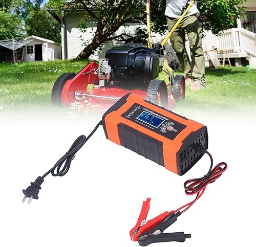 Miniatura 3 de Pulse Repair Battery Charger Battery Charger Pulse Battery Maintainer 12V 10A 24V 5A US Plug 110‑220V