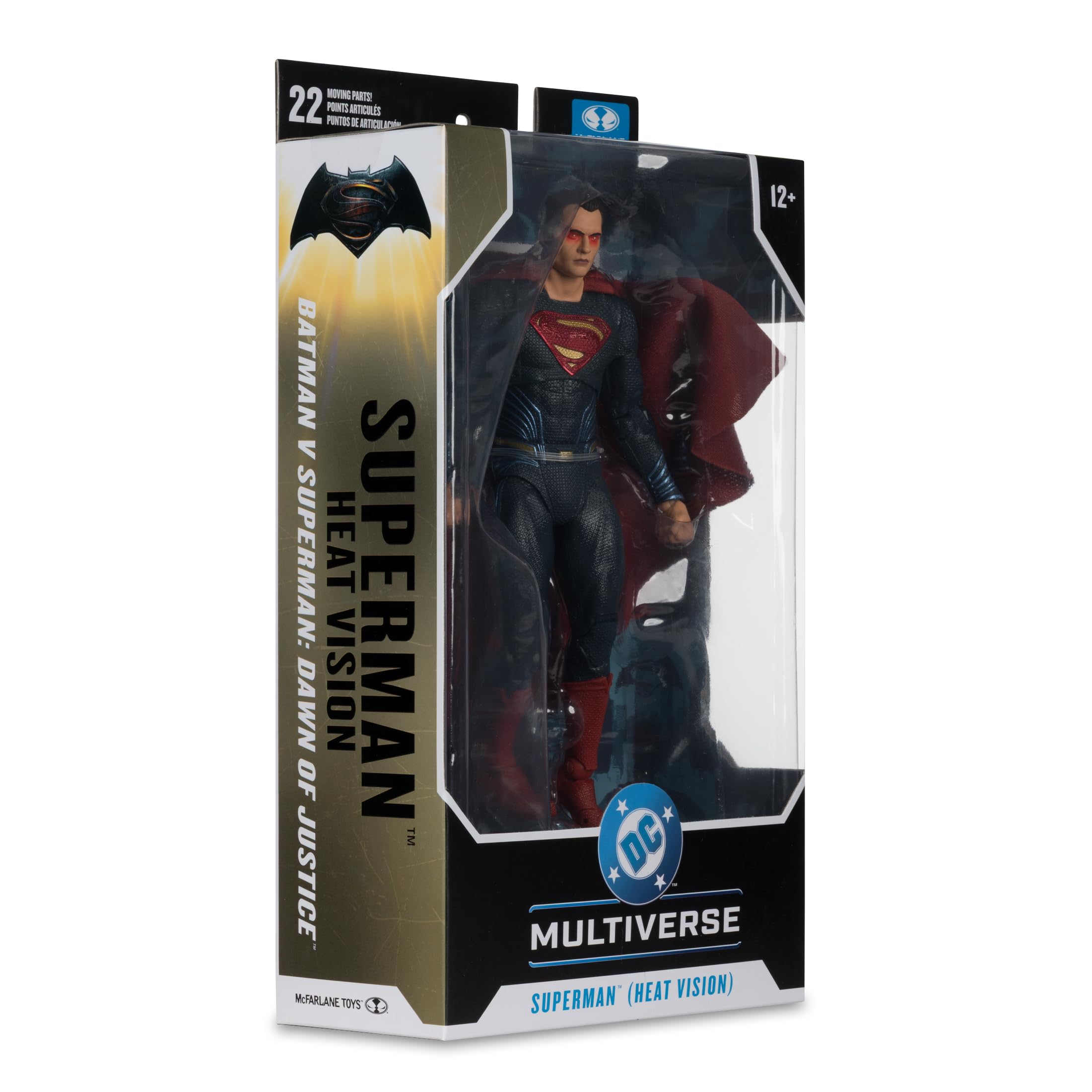 McFarlane -DC Multiverse Superman (Heat Vision) (Batman V Superman: Dawn of Justice) 7in Action Figure