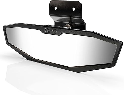 MZS Espejo retrovisor de aluminio RZR PRO XP, accesorios de espejo retrovisor UTV ajustable 2883763 compatible con RZR PRO XP 4, RZR TrailS, RZR