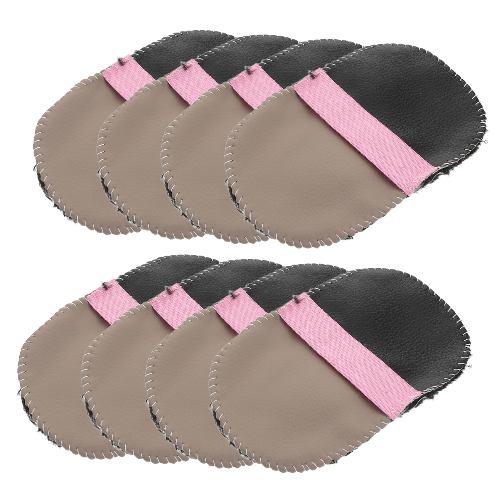 HANABASS 40 Stck. Teiliges Lederpflege Set mit Polierhandschuhen und Bürsten für Sofa und Möbel Ergonomische Reinigungshandschuhe zur Glanzauffrischung und Pflege von Lederprodukten Wie