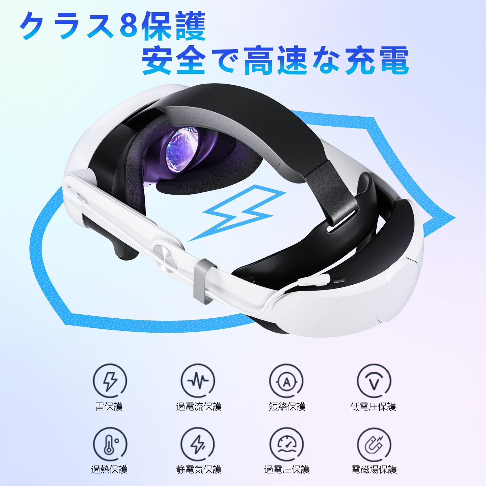 メタクエスト　Quest3s 128GB➕ バッテリーパックストラップ Amazon.co.jp: メタクエスト3s ヘッドストラップ Meta Quest 3