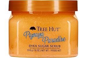 Goddess Sugar Scrub 6.7oz Plus Shower Gel, Skin-Nourishing Exfoliating Duo