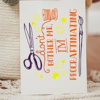 Vista 7 de Plantillas de pantalla de seda autoadhesivas, transferencia de plantillas de malla, plantillas reutilizables, patrones para pintar camisetas