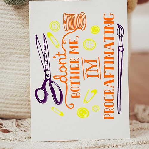 Miniatura 7 de BOOLOOEN Plantillas de pantalla de seda autoadhesivas, transferencia de plantillas de malla, plantillas reutilizables, patrones para pintar