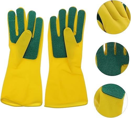 Miniatura 4 de PLAFOPE 1 par de guantes de limpieza de The Mitten Guauntlets para limpieza de platos reutilizables
