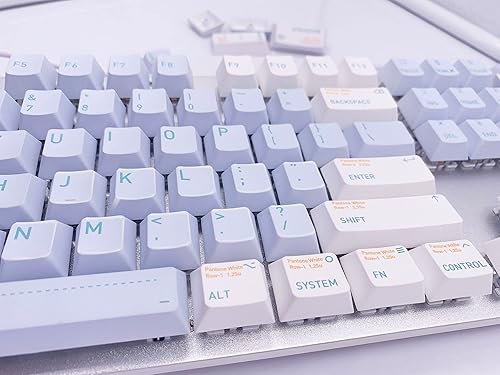 Miniatura 4 de Tecla de material PBT, teclas de altura XDA, juego completo de 136 teclas, adecuado para teclado mecánico de la serie 61.6468.84.87.98.104