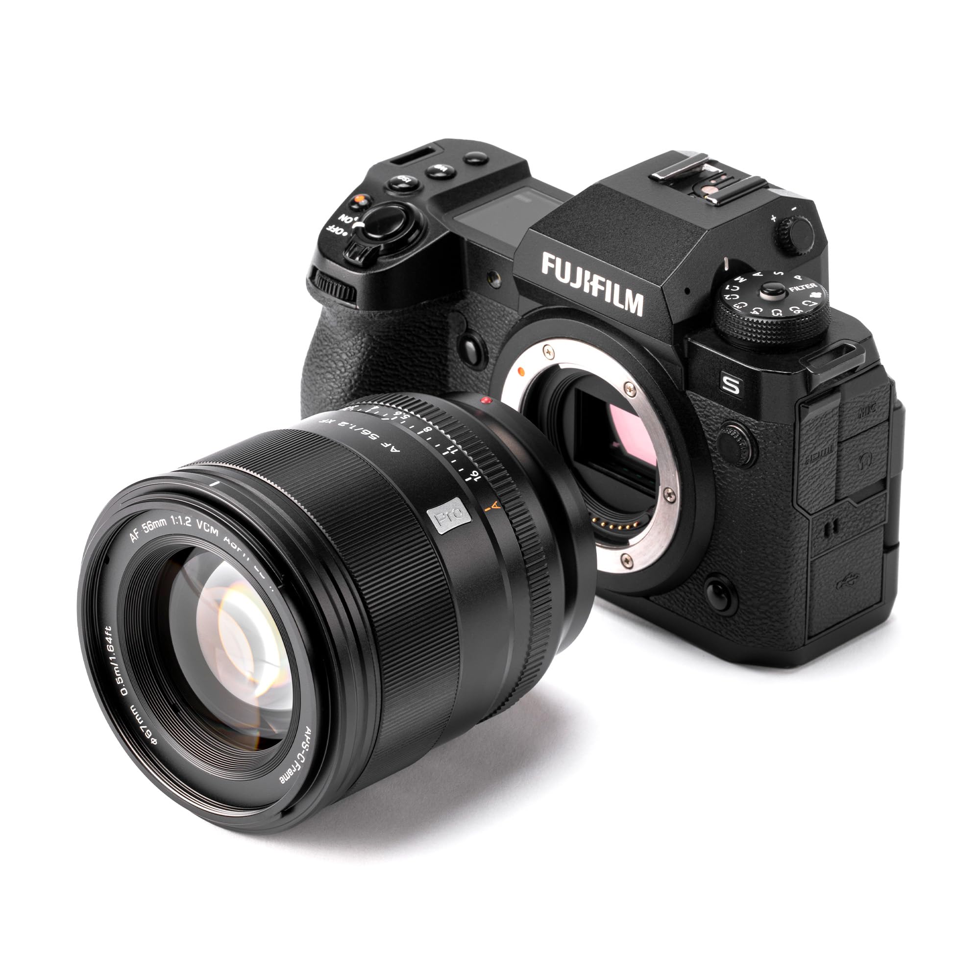 VILTROX AF 56mm F1.2 Pro XF Mount Lens for Fuji X-Mount Cameras