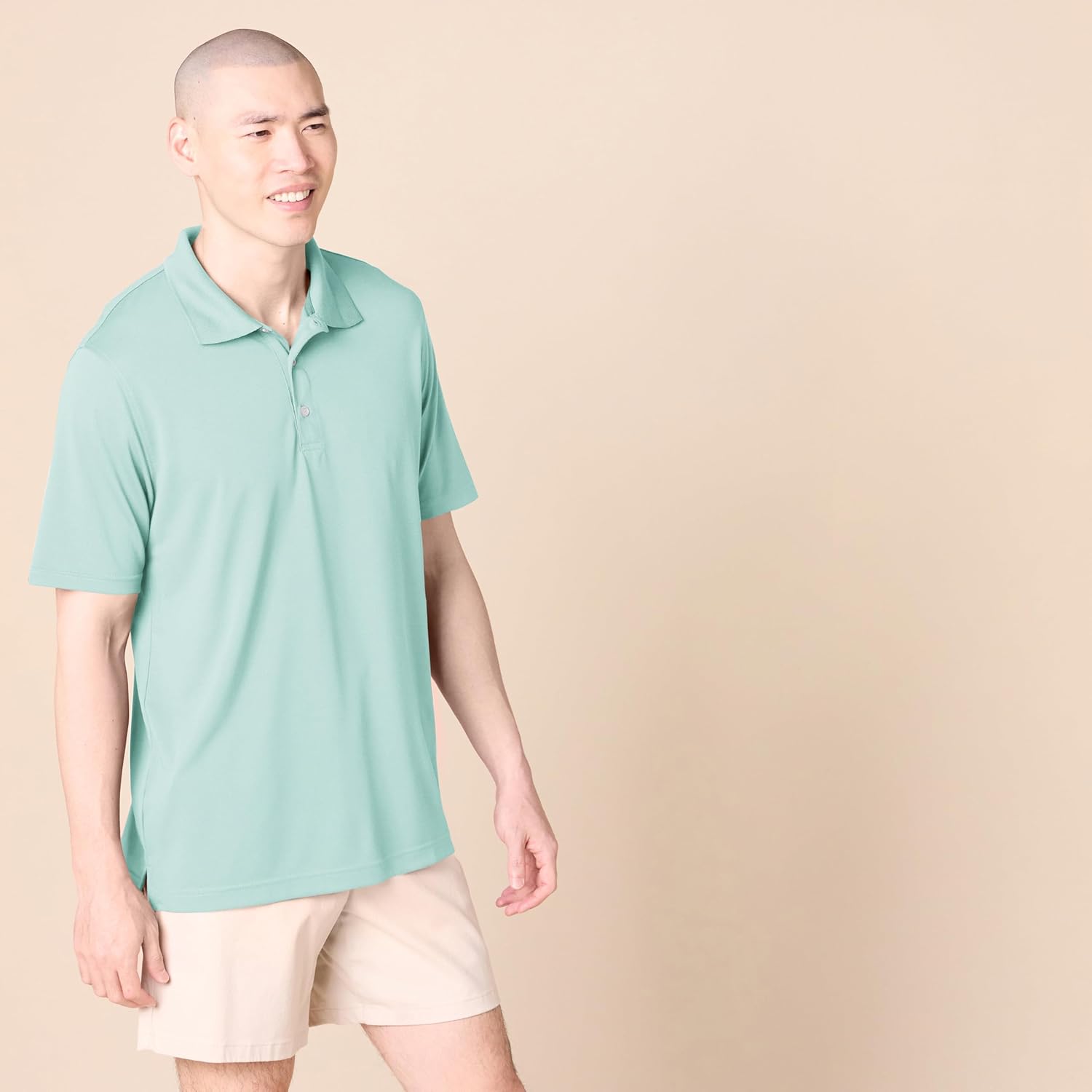 Amazon Essentials Men's Golf Polo Shirt, Moisture-Wicking Quick Dry, Short Sleeve - Image 3