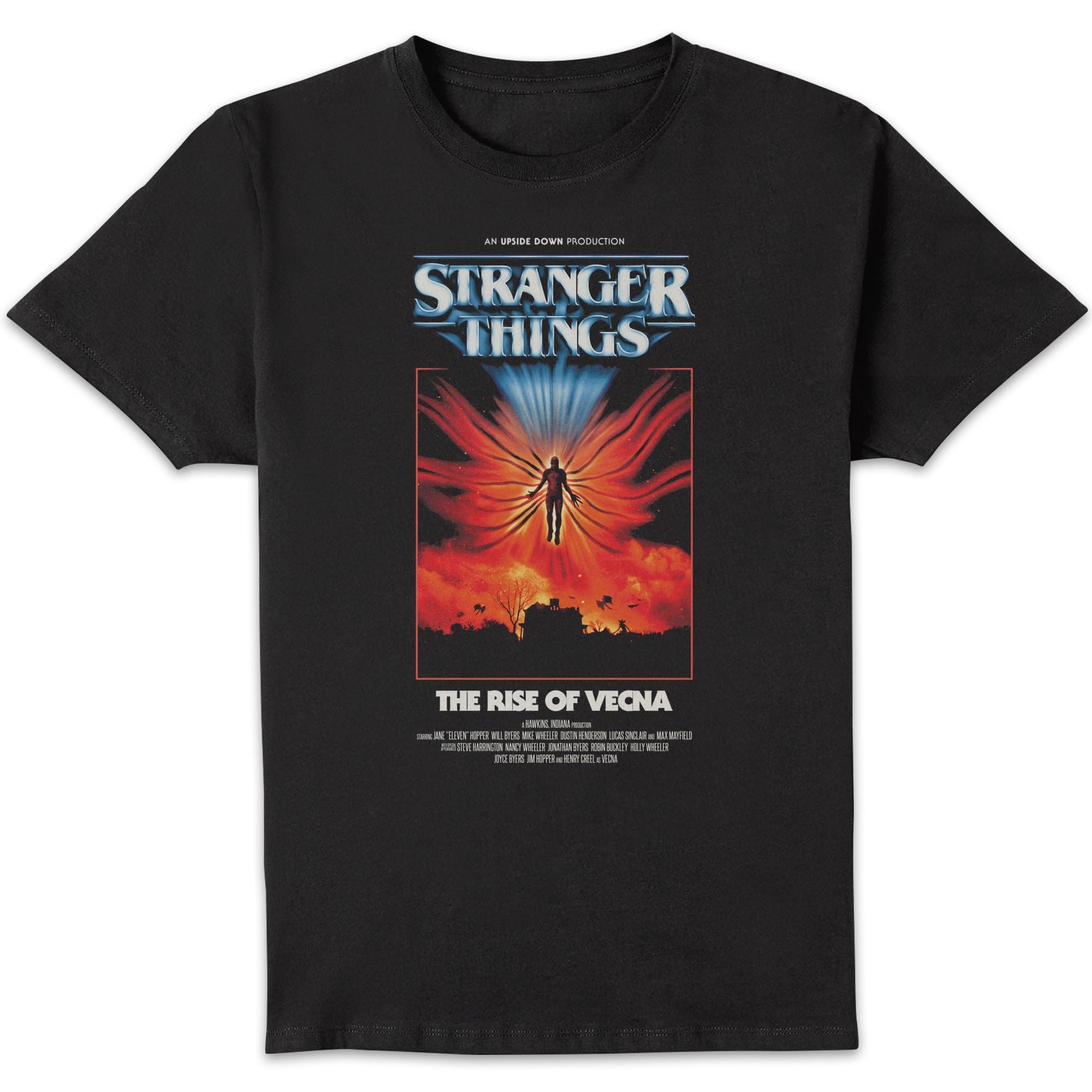 Zavvi Unisex Multi Stranger Things The Rise Of Vecna Men's T-Shirt - Black S