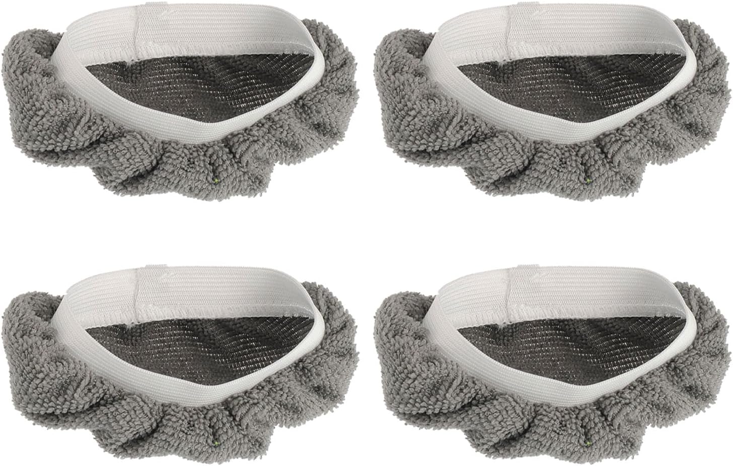 4pieces Steams Mop Pad Compatibles with Handheld Steams Cleaner Microfiber Cloth Reusable Washable Covers for Home