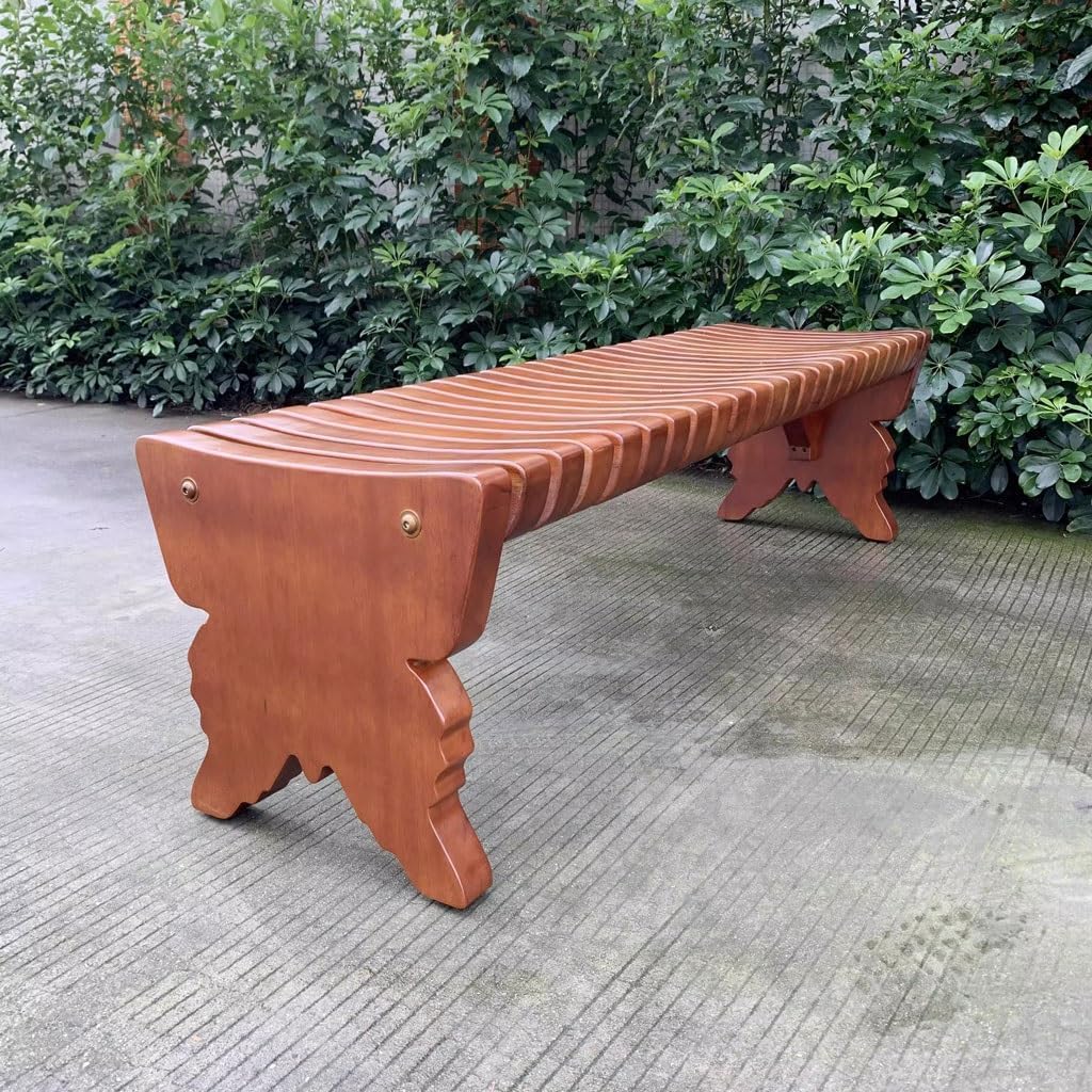 Patio Benches for Outdoors Park Bench, Outdoor, Leisure Public Seat, Square Chair, Garden, Pineapple Grid Garden Benches for Outdoors