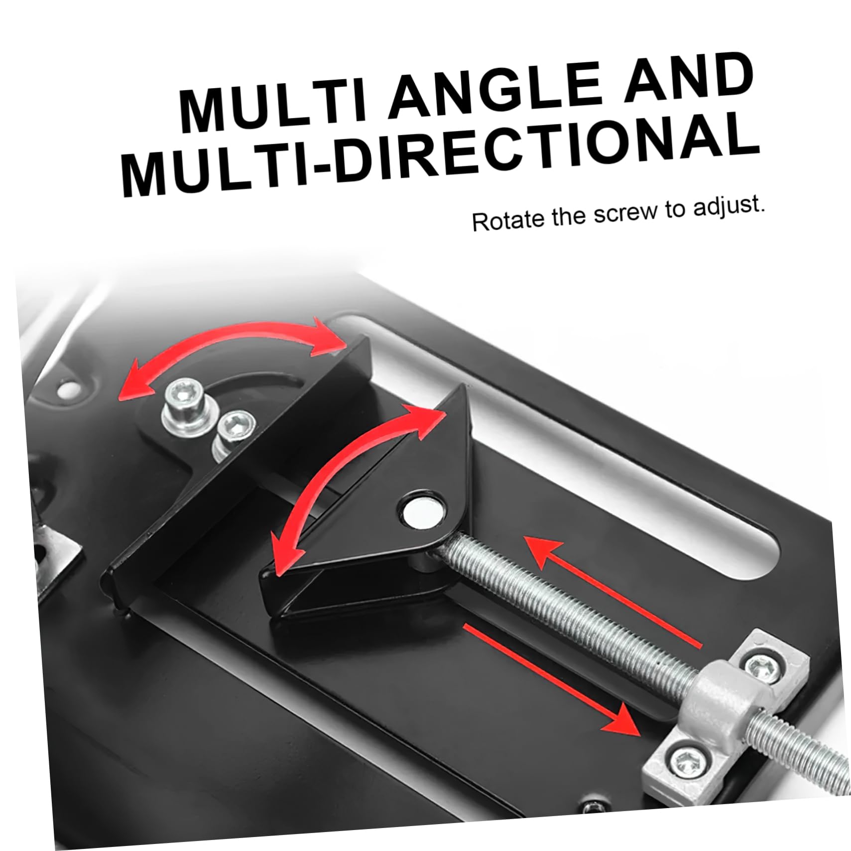 Soporte para Amoladora Angular de Banco Ajustable Negro