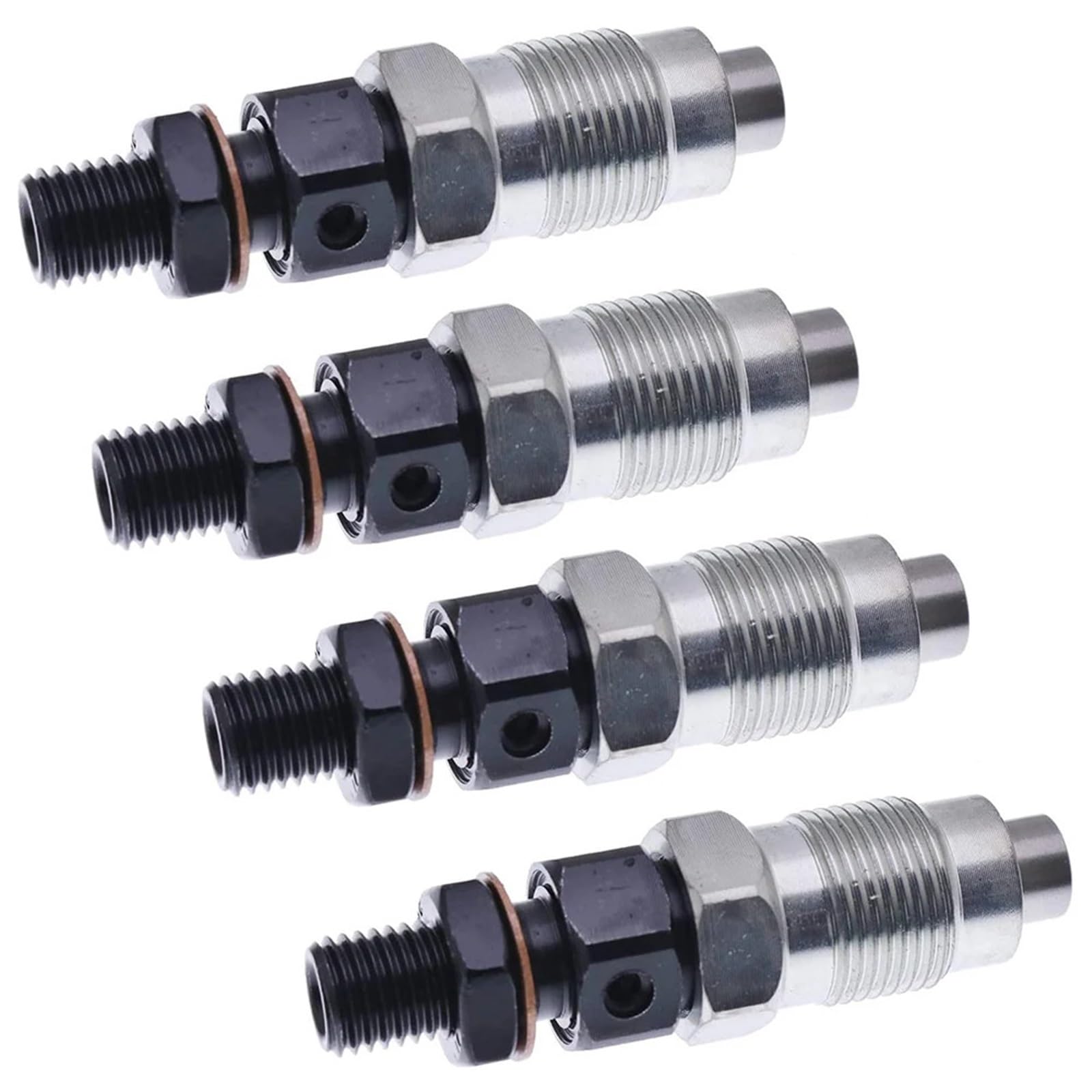 Fuel Injector Nozzle Fit for Toyota 1PZ/2C-TL 1HZ/2C 2C/1HZ/2C-L 23600-19015 093500-5430 23600-17040 093500-5760 4pc Fuel Injector Fuel Injector