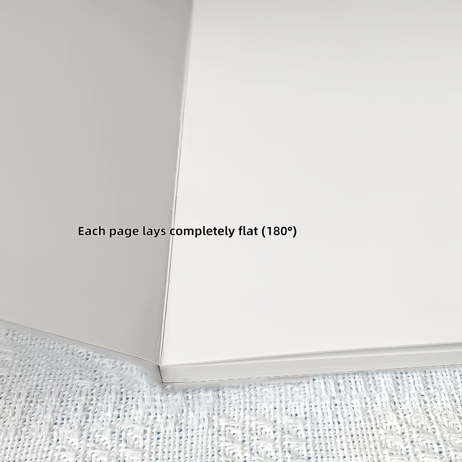 Hardcover Blank Chunky Board Book – White, 10Extra‑Thick Sheets 20 Pages, 6.5"×6.5" Square, 600GSM Heavyweight Paper for Drawing, Painting & Mixed Media (1, Hardcover-10 Board)