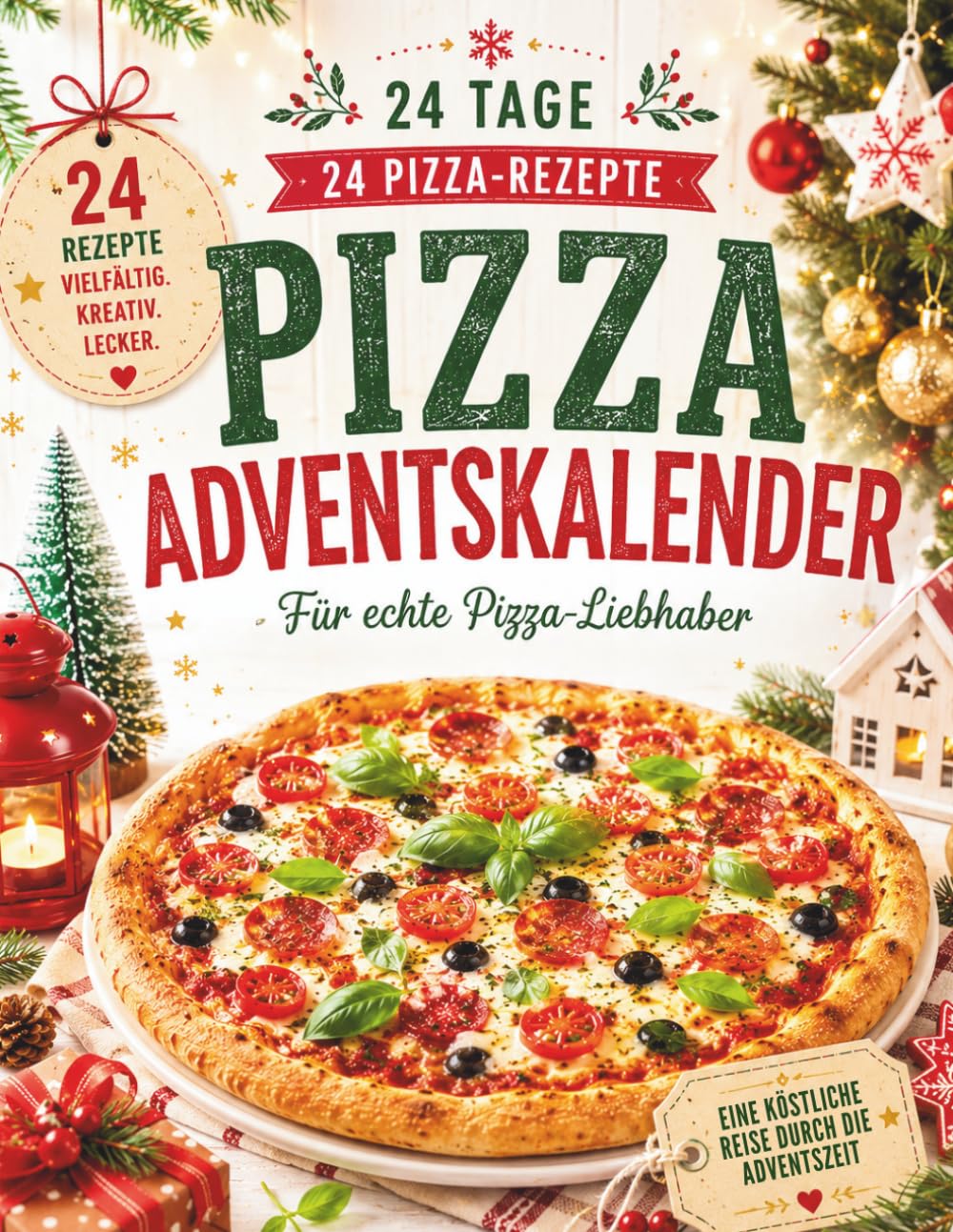 Pizza Adventskalender: 24 kreative Pizza-Rezepte für die Adventszeit – Knuspriger Genuss, einfache Ideen und italienische Wohlfühlmomente bis Weihnachten