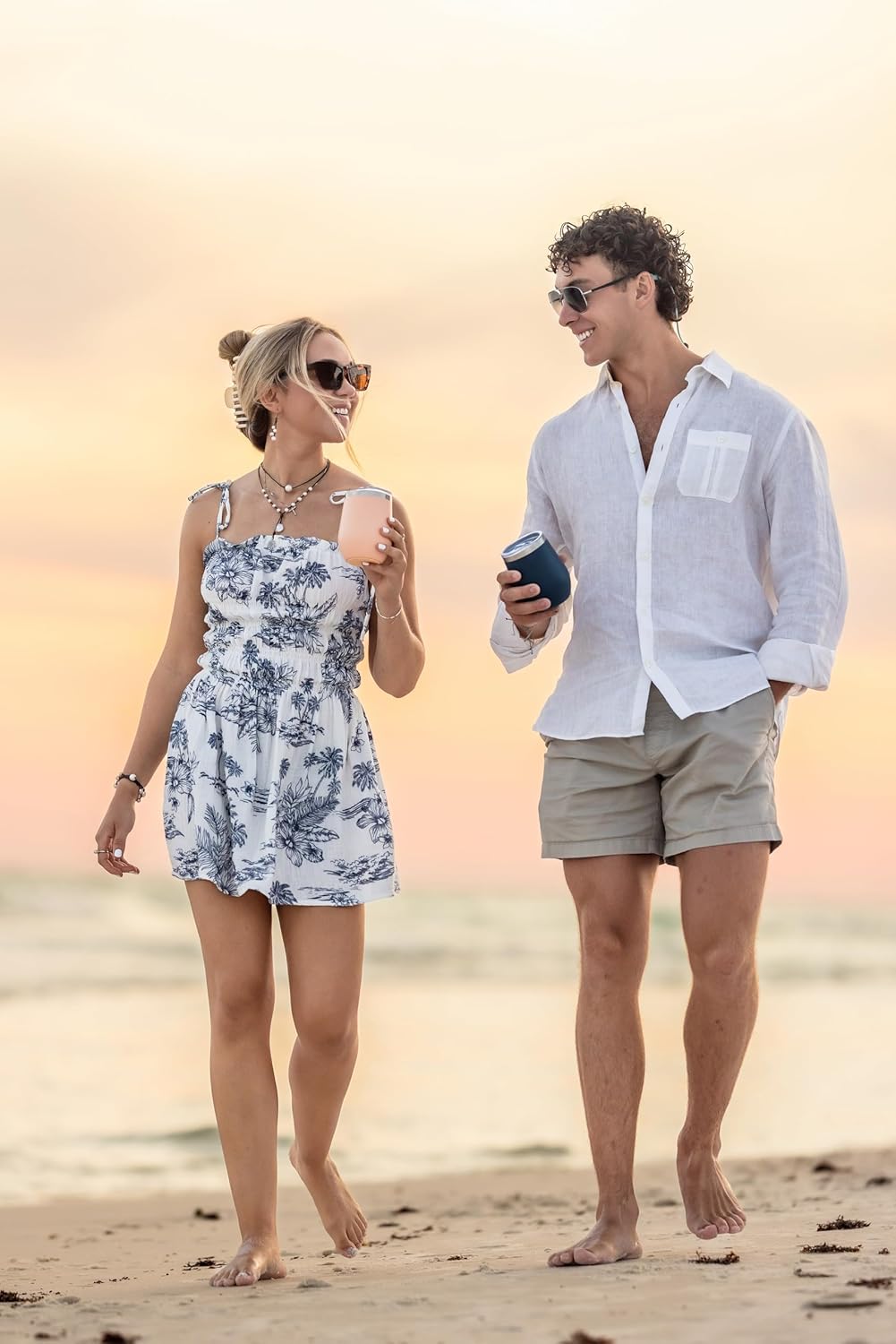 Sip + Sea Antigua 12oz Stainless Steel Wine Tumbler with Ceramic Lining & Lid – Stemless, Double-Wall Vacuum Insulated Drinkware - Image 4