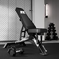 Vista 7 de RITFIT Adjustable Weight Bench with Multiple Back Positions for Full Body Workouts, Incline, Decline, and Flat Settings for Home Gym Strength