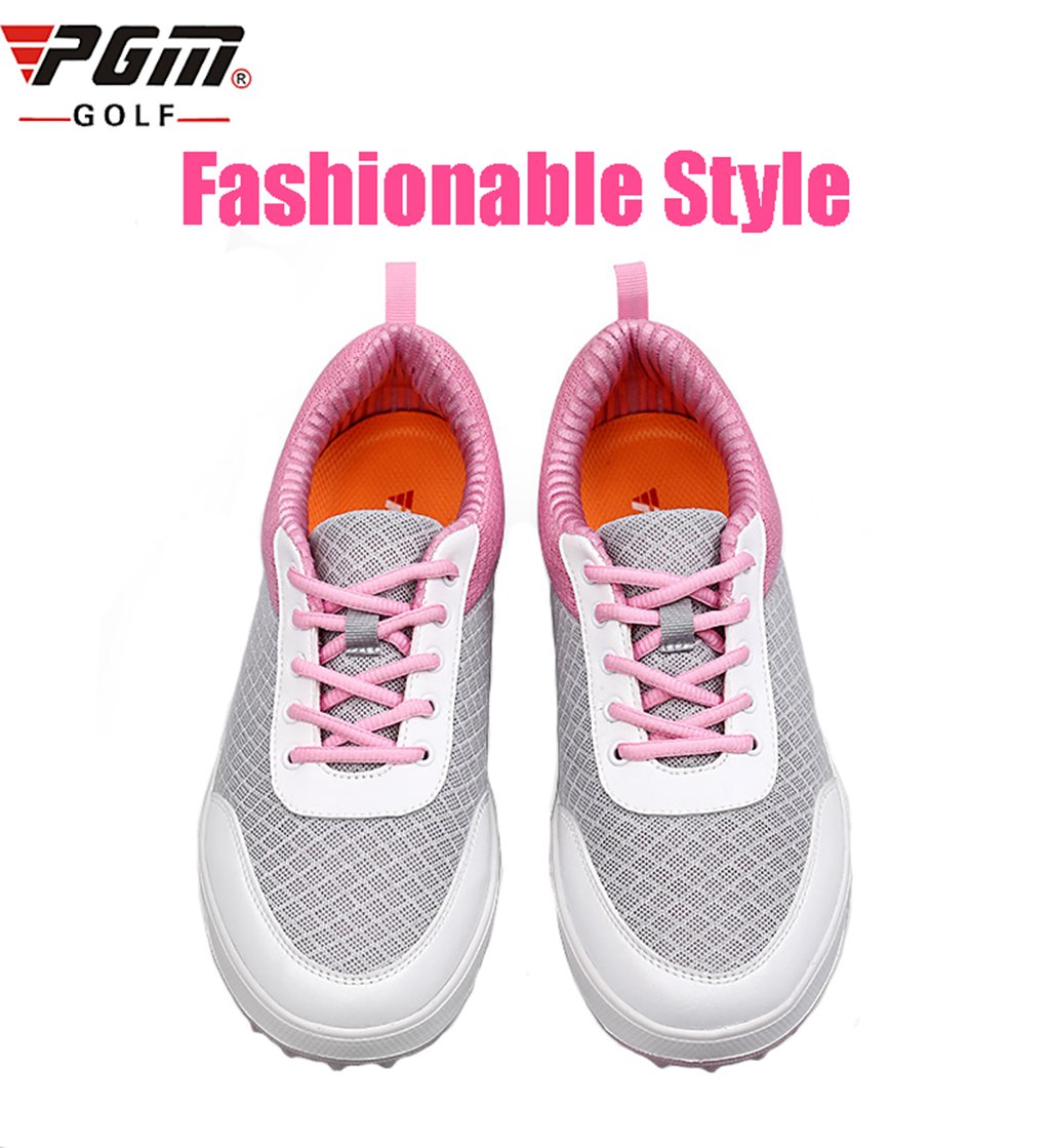 PGM Chaussures de Golf extérieur Respirant Chaussures de Golf des Femmes de Course Chaussures Sneakers pour Les Femmes