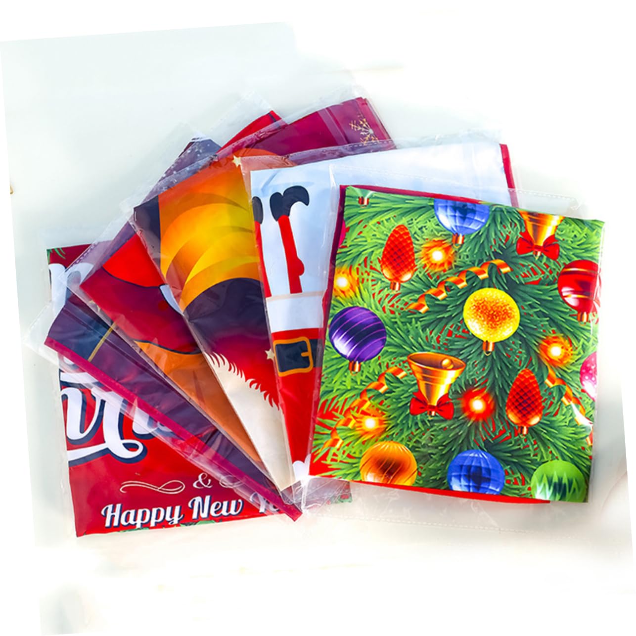 BESTYASH 10 Piezas Delantales Rojos para Adultos Diseño Navideño y Árbol Ajustables Tela Reutilizables para Cocina y Fiestas