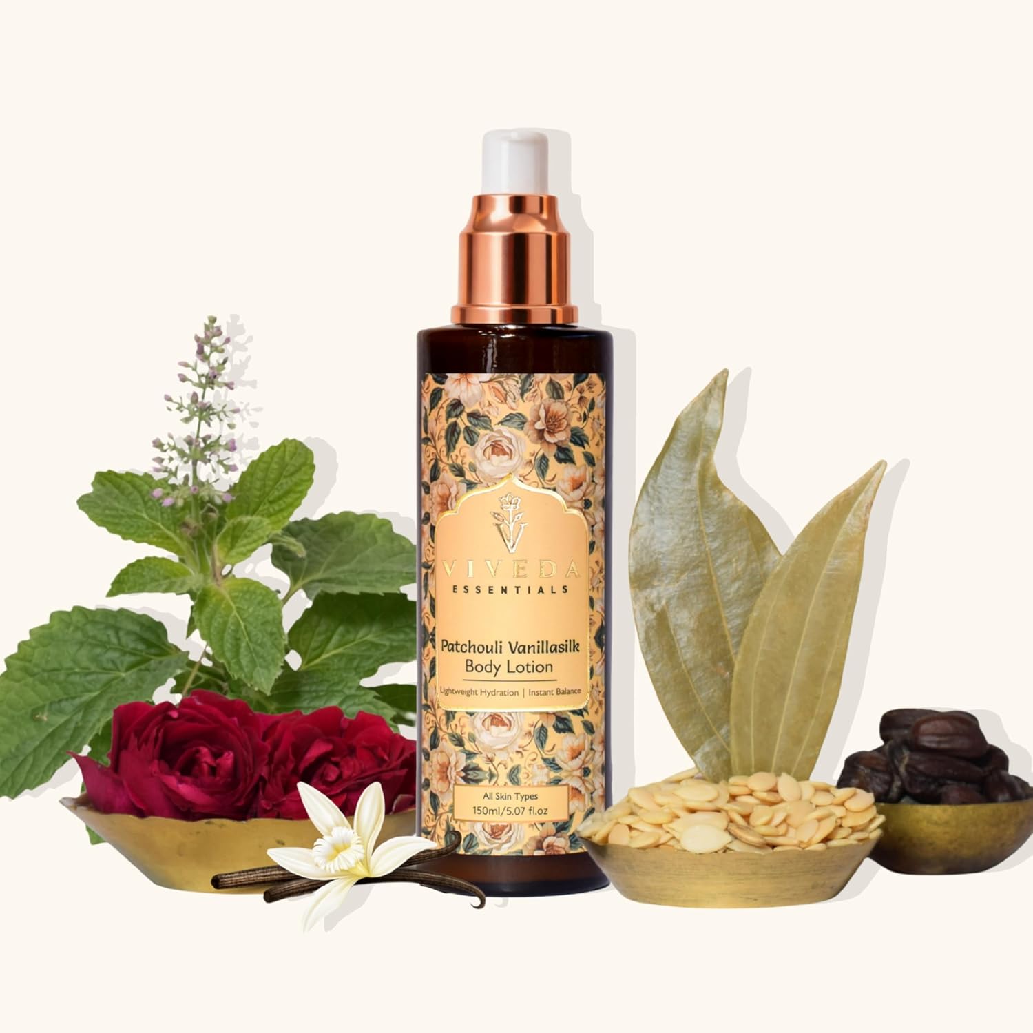 Viveda Essentials | Patchouli Vanilla Body Lotion | Organic Moisturizer for Dry Skin | Lightweight, Non-Greasy & Fast Abso... - Review, Price and Buying Guide