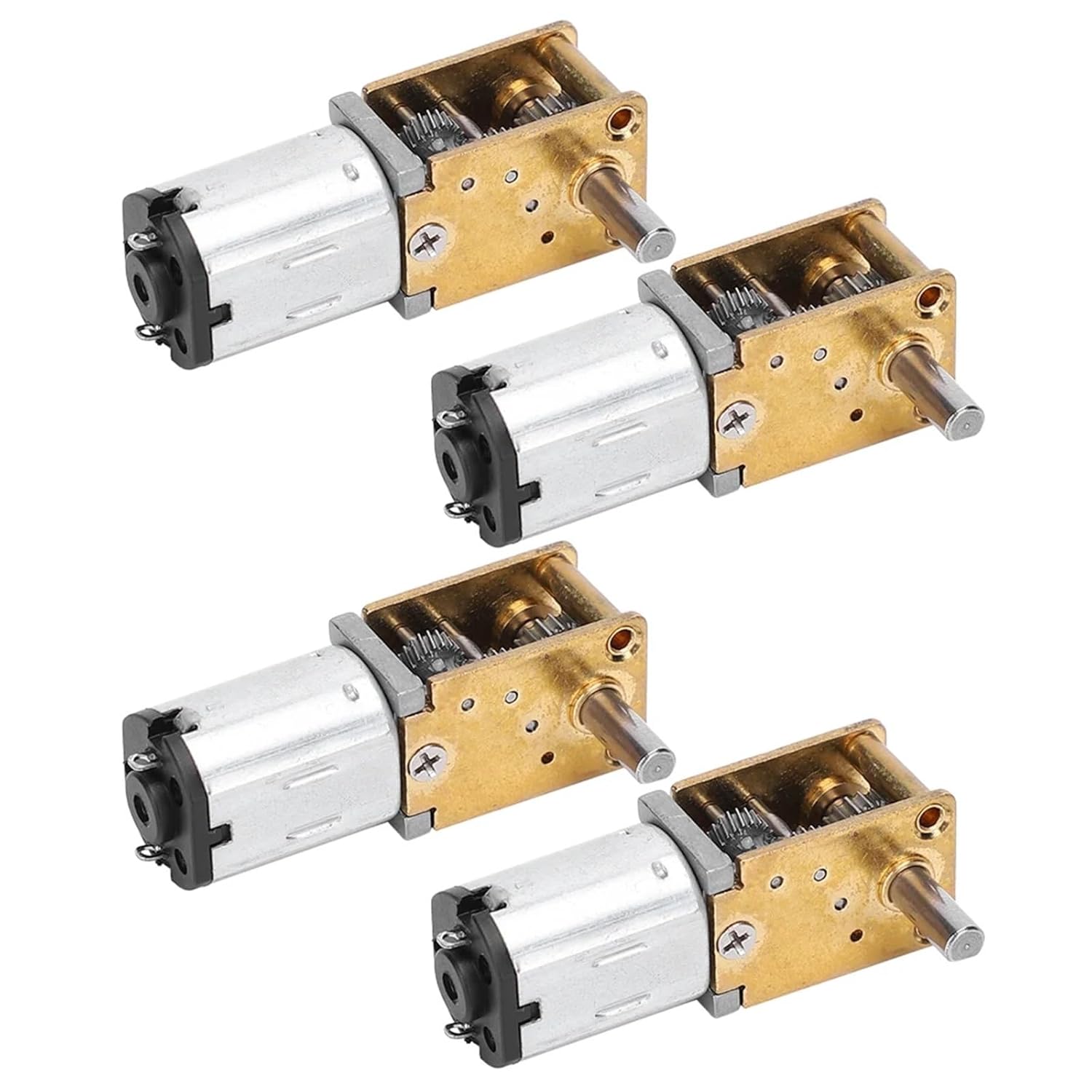 Worm Gear Motor, Mini Gear Motor Micro Worm Gear Reducer Brush Motors Electronic Devices 1218GEN20(3V 16RPM)