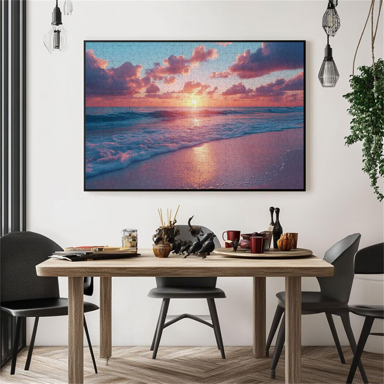 Puzzle 6000 Pezzi paesaggio Puzzle Adulti Difficili Impossibili Legno Arte Jigsaw Sviluppa La Coordinazione Occhio-Mano Con Poster Incluso, Compact Box Idea Regalo Uomo e Donna 105.5X179.5cm Y-89