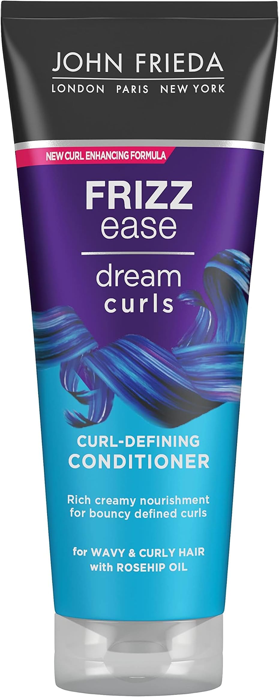 Frizz Ease Dream Curls Curl-Defining Conditioner 250ml, Anti-Frizz Conditioner Curly And Wavy Hair