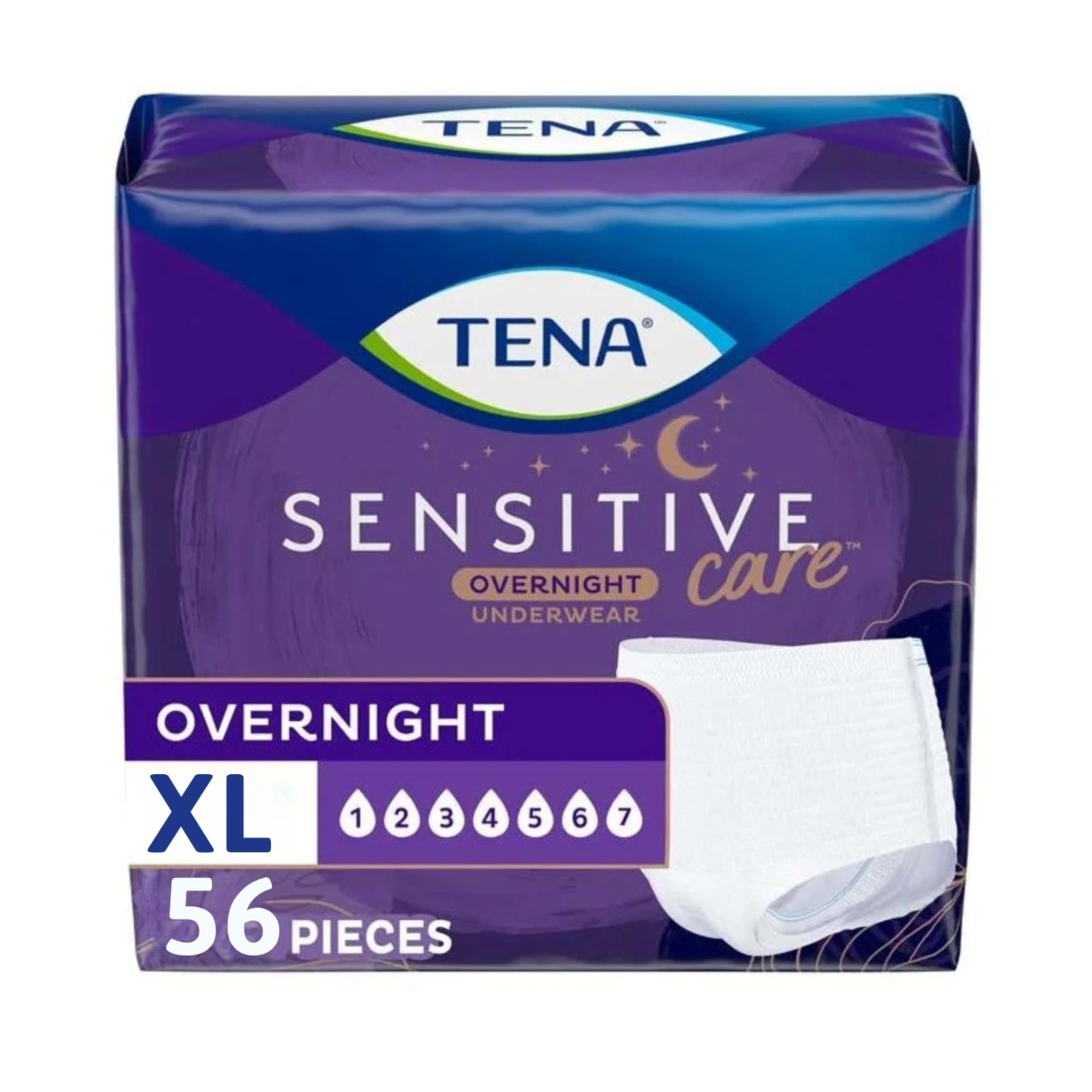 TENA Sensitive Care Overnight Underwear