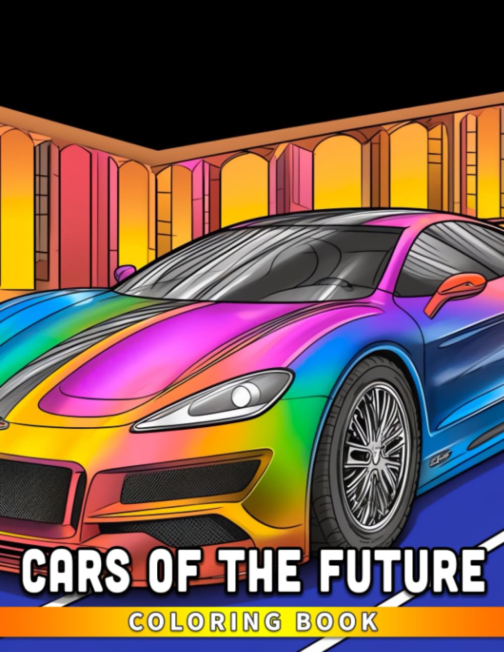 Cars of the Future Coloring Book: An Exciting Coloring Adventure for Kids - Explore, Create, Innovate